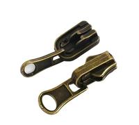 5/10 cerniere 3#5#8#, cerniera a doppio lato, per cerniere in metallo, per tende, giacche, valigie, accessori da cucito fai da te (oro, 5 pezzi, NO8)