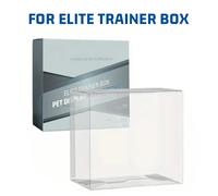 5/10 Confezione: copertura protettiva in plastica PET ETB adatta per scatole di formazione per l'élite