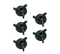 5 10 Kit Per Viti Fissaggio In Plastica Nera Caschi Protetti I Caschi Sostituzione Parte Sostituzione Motociclette Viscere Impermeabili Strada Viti In Plastica
