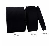 5/10 Metri Velluto Nastro Orlo Pressato Strisce Fettuccia Fai Craft Abiti Decor