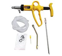 5/10 ml Siringa Automatico per Bestiame Dispenser di Liquidi Continuo Agricola Multifunzione Regolabile Adatto a Pollo Anatra Oca Maiale Bovini Ovini Pollame,10ml