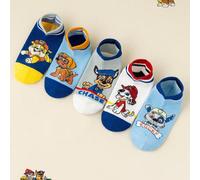 5/10 paia di calzini corti per bambini per tutte le stagioni, calze per studenti con simpatici cani cartoons e capitani 8-12Y,1-2Y,2-3Y,3-8Y,10 paia 3-8 anni,10 paia 2-3 anni,10 paia 8-12 anni,10 paia