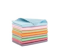 5/10 Pcs Wipe Efficient Kitchen Scale Washing Rags Clean Towel Cloths Home Tools Dish Cleaning(30x40cm 5pcs)