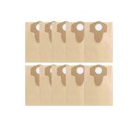 5/10 Pezzi 20L 30L Sacchetto Di Raccolta Della Polvere, Compatibile Con Einhell BT-VC1250S/BT-VC1250/TC-VC 18/20 Li S-Solo Wet And Dry(30L-10PCS)