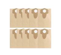 5/10 Pezzi 20L 30L Sacchetto Di Raccolta Della Polvere, Compatibile Con Einhell BT-VC1250S/BT-VC1250/TC-VC 18/20 Li S-Solo Wet And Dry(30L-10PCS)