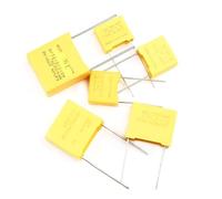 5/10 Pezzi Condensatori X2 MKP 275VAC, Condensatore a Film 0,01uF-2,2uF, Componente Anti Interferenza(0.01uf(103K) P=10mm 10pcs)
