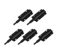 5/10 Pezzi Di Apertura A Spinta Tampone Ammortizzatore For Porta Dell'armadio Fermo For Mobili Da Cucina For La Casa Accessori For La Casa(Black-5pcs)