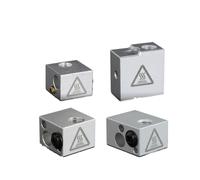 5/10 pezzi di blocco riscaldante V6 V5 BP6 NV6 Vol Hotend J-head riscaldatore in alluminio calzini in silicone for parti di stampante 3D(BP6 Silver 5pcs,BP6)