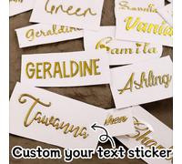 5/10 pezzi Etichette adesive personalizzate con nome personalizzato, etichette da 3-6 pollici, adesivi con nome, adesivi personalizzati, adesivi con nome, adesivi con data, regali fai-da-te, fatti a m