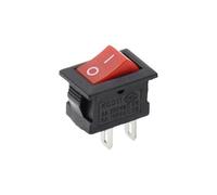 5/10 pezzi KCD11 interruttore a bilanciere 10 * 15mm interruttore a pulsante ON-OFF/ON-OFF-ON 2 pin / 3 pin 3A 250VAC / 6A 125VAC 10x15mm(Red,5PCS)