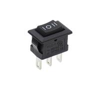 5/10 pezzi KCD11 interruttore a bilanciere 10 * 15mm interruttore a pulsante ON-OFF/ON-OFF-ON 2 pin / 3 pin 3A 250VAC / 6A 125VAC 10x15mm(3pin ON-OFF-ON,5PCS)