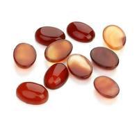 5-10 pezzi/lotto perline di pietra naturale sfuse 10x14 13x18 18x25 mm cabochon di onice ovale con retro piatto perline di pietra per la creazione di gioielli fai da te ciondolo-5-18x25 mm 5 pezzi