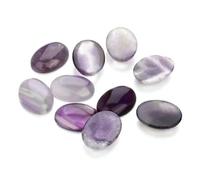 5-10 pezzi/lotto perline di pietra naturale sfuse 10x14 13x18 18x25 mm cabochon ovali di onice con retro piatto perline di pietra per la creazione di gioielli fai da te pendenti-13-13x18 mm 10 pezzi
