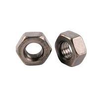 5/10 Pezzi M2 .5 M3 M4 M5 M6 M8 M10 M12 Dado Esagonale in Titanio(M6 10pcs)