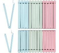 5/10 pezzi Mollette per sigillare le borse alimentari, Mollette multifunzionali riutilizzabili per la conservazione degli alimenti, 12cm e 15cm, per vari sacchetti di plastica e spuntino, accessori e 