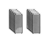 5/10 pezzi PCB Board Prototype Board Nero Doppio lato Circuit Boards 2x8 3x7 4x6 5x7 7x9cm Kit elettronico fai da te(Black 3x7 10Pcs)