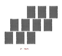 5/10 pezzi PCB Board Prototype Board Nero Doppio lato Circuit Boards 2x8 3x7 4x6 5x7 7x9cm Kit elettronico fai da te(Black 5x7 10Pcs)