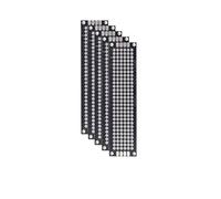 5/10 pezzi PCB Board Prototype Board Nero Doppio lato Circuit Boards 2x8 3x7 4x6 5x7 7x9cm Kit elettronico fai da te(Black 2x8 5Pcs)