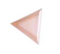 5/10 pezzi vassoi di plastica triangolari gioielli gemma ordinamento piccole parti accessori oggetti scena strumento bellezza delle unghie Per Collane, Orecchini, Anelli(Pink,5pcs)