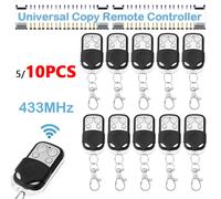 5/10 pz 433MH copia Wireless telecomando 4 pulsanti Clone chiave apriporta del Garage per clonazione porta del Garage duplicatore remoto per auto