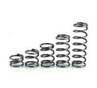 5/10 PZ Diametro filo 0,9 mm OD 7/8 mm Lunghezza 10-100 mm Molla di compressione Rotore bobina cilindrica Pressione di ritorno Molla compressa Acciaio 65Mn(100mm(5PCS),7mm)