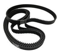 5/10 pz. HTD 3 M, Cinghia di distribuzione, a circuito chiuso, lunghezza 291 mm, 97 denti, larghezza 6 mm(10pcs)