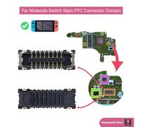 5/10 pz Memoria SD TF Slot Per Schede Lettore Flex FPC Connettore 16Pin per Nintendo Switch Console di Gioco Accessori di Ricambio