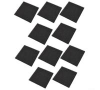 5/10 spugne filtranti a carbone attivo con materiali ecocompatibili per una migliore prestazione di filtrazione e deodorazione nelle impostazioni di filtrazione e ventilazione dell'aria (10 pezzi)