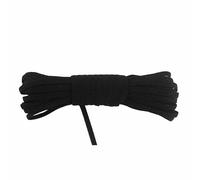 5 10 Yard 1/8" 3.0mm Nylon Elastico Sottile Lavorato a Maglia Corda Spandex Fascia Nastro Elastico Orecchio Fascia per Capelli Cucito Trim-Nero-10 Yard