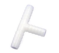 5~100 pezzi 4mm 25mm PE plastica connettori a T serbatoio acqua pompa aria tubo raccordi for tubi flessibili connettore da giardino(8mm Tee,100pcs)