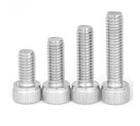 5-100 pezzi viti a testa cilindrica M1.4 M1.6 M2 M2.5 M3 M4 M5 M6 M8 304 viti a testa esagonale in acciaio inossidabile(X8mm,M3 50pcs)