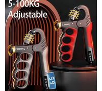 5-100kg Grip da polso regolabile, Allenatore per polso per palestra, Esercitatore per presa manuale, Recupero muscolare, Allenamento di forza della mano per fitness, sport, palestra, allenamento a cas