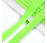 5/10M 12mm Elastico per reggiseno intimo in morbida pelle per cucire tracolla fascia per capelli elastici accessori per vestiti fai da te-verde fluorescente-12mm-10 metri
