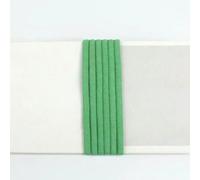 5/10M 3/5mm Elastico per Capelli, Anelli, Scarpe, Corde Rotonde, Corda in Gomma Morbida, Elastici in Nylon, Corda per Cucito, Accessori - Verde Chiaro - 5mm - 10 Metri