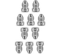 5/10pcs 0,9 mm-1,5 mm Punte di spina in ottone, produzione in schiuma, apertura di cannoni in schiuma, ugello di proiettile della faccia di neve Stainless steel 1.2mm 10 pezzi