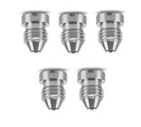 5/10pcs 0,9 mm-1,5 mm Punte di spina in ottone, produzione in schiuma, apertura di cannoni in schiuma, ugello di proiettile della faccia di neve Stainless steel 1.5mm 5 pezzi