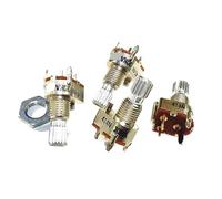 5-10PCS 10 potenziometro rotativo RK10Y1110011A collegamento singolo B10K 15 albero fiore(5PCS)