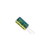 5-10pcs 100V1000UF 100V 1000UF 18 * 30MM Condensatore elettrolitico in alluminio ad alta frequenza a bassa ESR/impedenza Dispositivi elettronici (Size : One Size)
