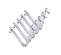 5/10Pcs Gancio Piscina Per Rod Piscine Accessori Rod Clip Adatto Doppio Pin Per Spazzole Skimmer Piscina Skimmer Net Clip