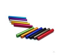 5/10pcs/lot aluminum spacer M3* 10mm to 100mm Anodized colourful aluminum Column Rods round standoff spacer For RC Multirotor(Red,M3X95 5PCS)