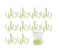 5/10pcs Quadruple Ancore Gancio In Acciaio Ad Alto Carbonio Notte Glows Ami Da Pesca Ami Da Pesca Per Ancore Quadruple Gancio Accessori
