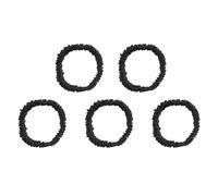 5/10pcs raso di seta Scrunchie Elastico Fasce Dei Capelli Dell'annata Accessori di Gomma Copricapo Coda di Cavallo Capelli Elegante Delle Donne H2A6