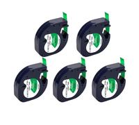 5/10pk 91201 91202 12267 12mm Etichetta nastro 91222 91332 91200 91203 Compatibile con etichetta in stile LT-100H(5PK Plastic Green)