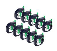 5/10pk 91201 91202 12267 nastro etichetta 12mm 91222 91332 91200 91203 Compatibile con etichetta in stile LT-100H(10PK Plastic Green)