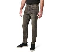 5.11 74465 Defender-Flex Slim Jean, Jeans tattici da uomo con 7 tasche, aderenti, lavaggio cemento, L