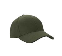 5.11 Cappello tattico da uomo, cappello uniforme, regolabile a 6 pannelli, stile 89260ABR, nero, Taglia unica
