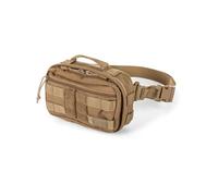 5.11 RUSH MOAB 3 Sling Bag 4L Marrone - Borsa a tracolla tattica con sistema MOLLE - Compatibile CCW - Versatile e robusta - Ideale per EDC, attività all'aperto, missioni e tempo libero