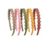 5/12 fasce per capelli alla moda con disegni a stella per ragazze donne fasce per capelli uso quotidiano fascia per capelli accessori per capelli da indossare tutti i giorni fasce per capelli