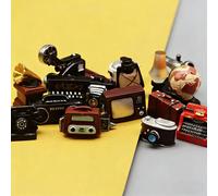 5/13 pezzi Oggetti miniatura carini, mobili per casa delle bambole, miniature per casa delle bambole, figurine carine, ornamenti miniatura adorabili per micro paesaggi, miniature, roba in miniatura, a