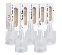 5/15 scatole, 100/300 pezzi, copri termometro auricolare monouso di alta qualità, punte per termometro di grado professionale, diretta dalla fabbrica Tagli Unica,15 scatole da 300 pezzi,25 scatole da 